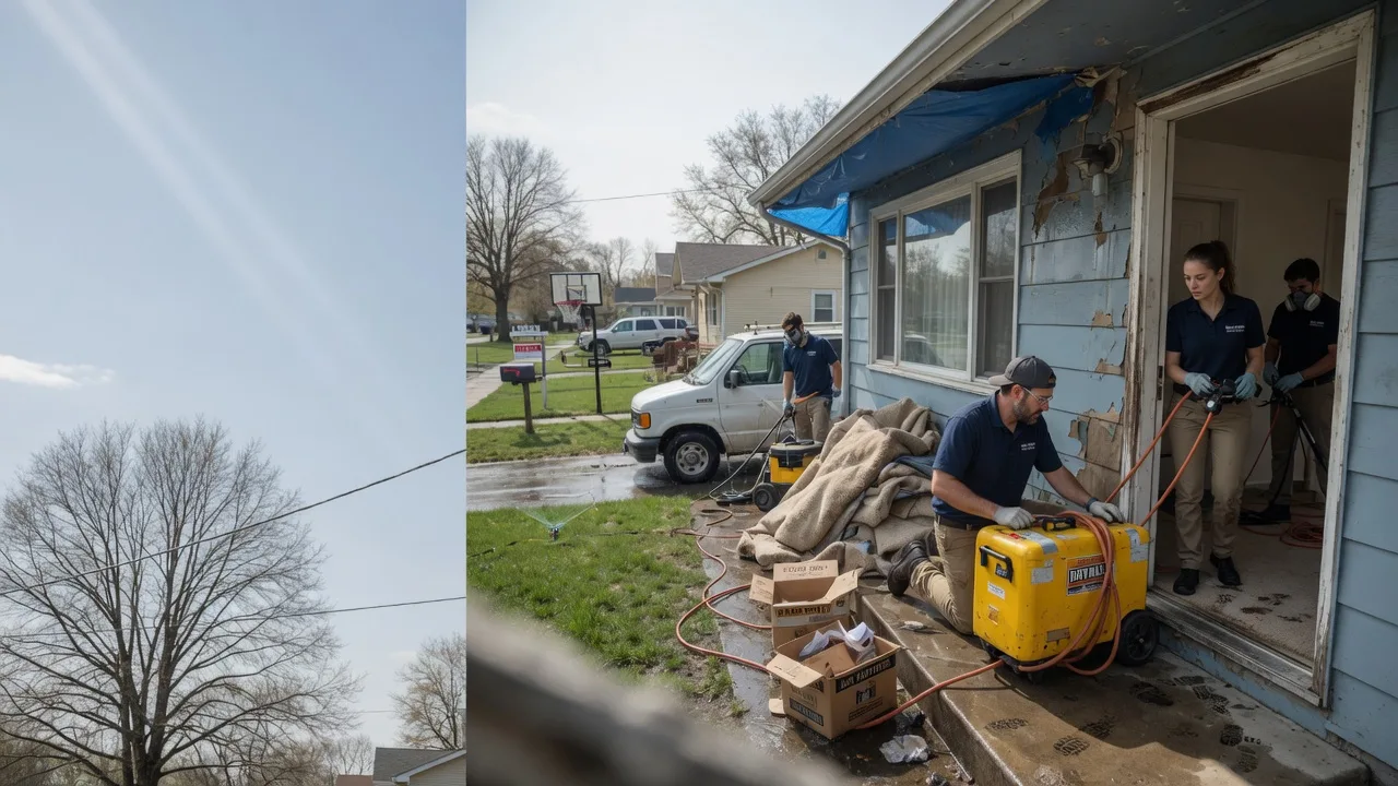Basement Flood Cleanup in Brookings, SD near me